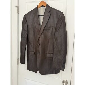 Lauren Ralph Lauren Men's Blazer Faux Suede Classic Fit Two Button Blazer 38 R